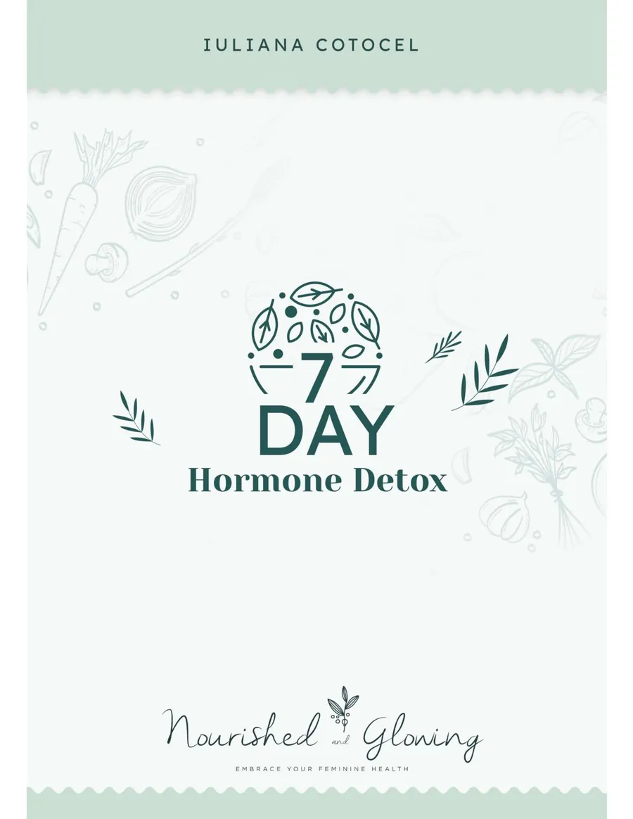 7-Day Hormone Detox cover
